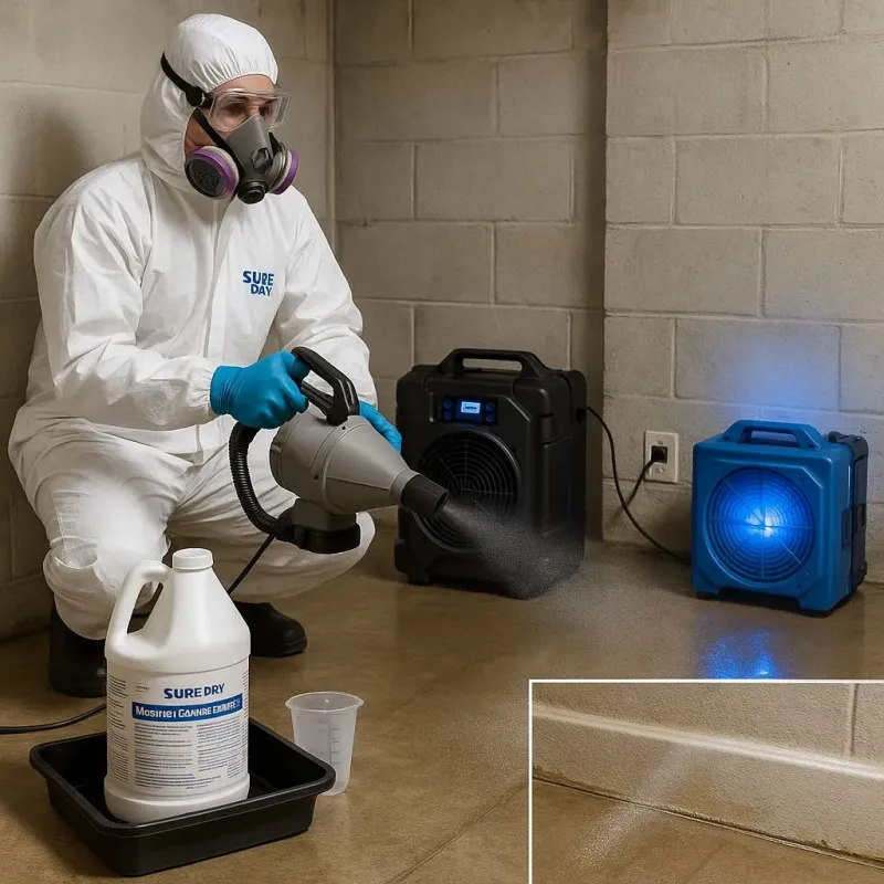 Sanitization and Odor Removal process in Edgewater, CO