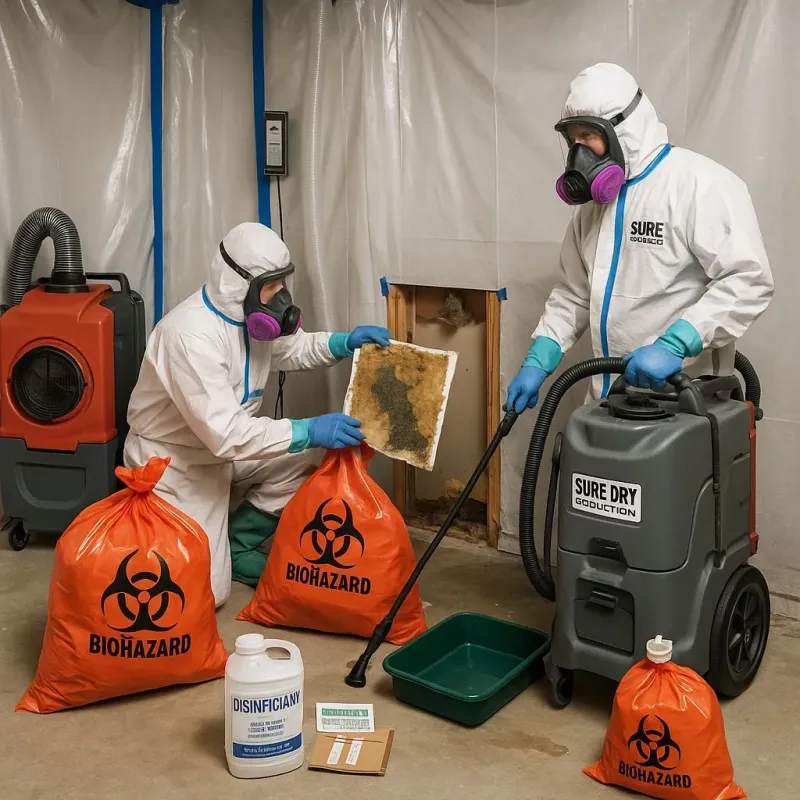 Contaminated Water Handling Protocols process in Edgewater, CO